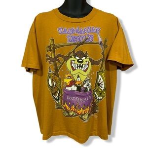 Vintage 1993 TAZ Hot Tub Club T-Shirt